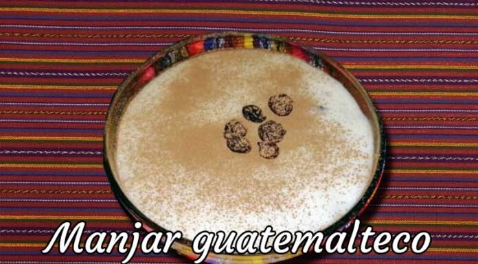 Receta de manjar guatemalteco, como preparar manjar