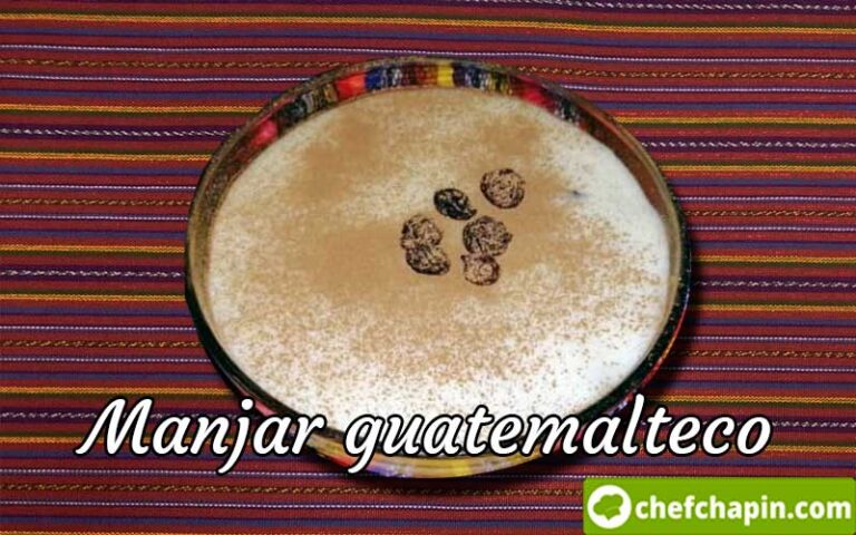 Receta de manjar guatemalteco, como preparar manjar