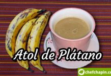 Cómo hacer Atol de Plátano Guatemalteco Atol-de-plátano-guatemalteco